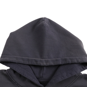 Sudadera con Capucha Térmica Unisex de Alta Calidad para Invierno, Estilo Oversize, Lavado Ácido, Efecto Desgastado, Impresión Personalizada, Ecológica - Product Image 3