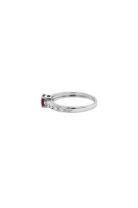 Anillo de Zafiro Azul en Plata de Ley 92.5 KLSR-11828 - Product Image 6