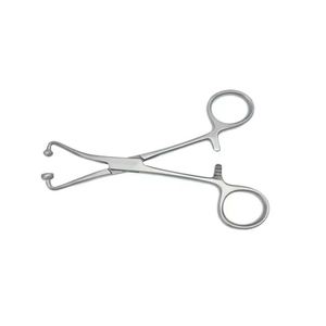 ที่หนีบผ้าขนหนูสแตนเลสแบบ Backhaus พร้อมหัวบอลล็อคแบบ Ratchet สำหรับเครื่องมือผ่าตัด โดย Health Bay Instruments - Product Image 6