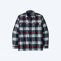 Kemeja Pria Kasual Bahan Katun Berkualitas Tinggi Desain Unik Logo Custom Ukuran Tersedia Layanan OEM Kemeja Kasual Pria