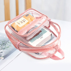 Mochila Transparente de PVC con Cierre, Multicolor, Impermeable, Personalizada, para la Escuela, para Hombres, Mujeres y Estudiantes, Venta al Por Mayor - Product Image 3