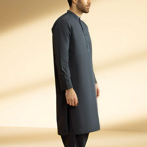 Traje Tradicional Largo para Hombre, Shalwar Kameez, Cómodo y Modesto, para Uso Religioso y Casual - Product Image 3
