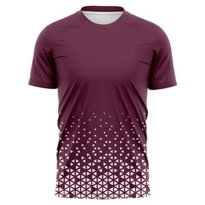 ออกแบบลายพิเศษ เสื้อผ้าถักแบบทางการ ผ้าถักแบบซับลิเมชั่น เป็นมิตรกับสิ่งแวดล้อม ป้องกันรอยยับ น้ำหนัก 180 กรัม โพลีเอสเตอร์/คอตตอน แขนสั้น พรีเมียม - Product Image 3