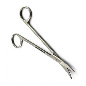 Tijeras Quirúrgicas Kelly Curvas de 6.25 Pulgadas, Tijeras de Disección Médicas, Dentales y ORL, Instrumento Quirúrgico de Acero Inoxidable - Product Image 3