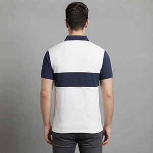 Camiseta Polo Casual de Moda para Verano, 100% Algodón, Manga Corta, Secado Rápido, con Logotipo Personalizado Impreso con Transferencia Térmica para Hombre - Product Image 3