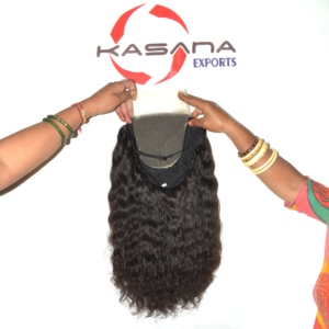 Perruques en cheveux humains Remy indiens, noires naturelles, avec dentelle frontale, cheveux raides, pleine densité, double trame, toutes couleurs, prêtes à porter, personnalisables - Product Image 1