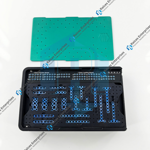 Kit de Bloqueo de Microfragmentos Veterinarios de 1.5mm con Placas de Titanio, Tornillos e Instrumentos Quirúrgicos Ortopédicos - Product Image 4