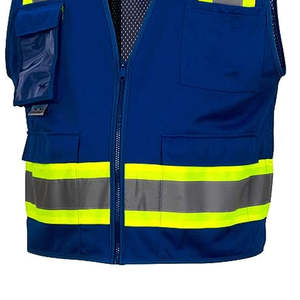 Fabricants professionnels de gilets de sécurité haute visibilité, gilets de sécurité respirants, gilets de sécurité nouvelle arrivée, gilets de sécurité en promotion - Product Image 4