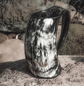 Buffalo Horn Beer <b>Mug</b> Unique Design Modern Natural Cow Horn Leak Proof <b>Reusable</b> Drinkware Horn <b>Mug</b> - Product Image 4