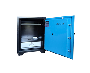 Caja fuerte con cerradura coreana que utiliza un código de combinación junto con una llave adjunta. - Product Image 2