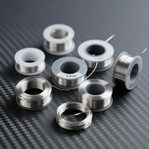 Fil de soudure en étain Sn60Pb40 à âme de colophane, 0,8 mm-1,6 mm, bobine en plastique rouge, OEM pour soudage de circuits imprimés électroniques - Product Image 4
