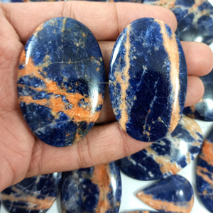 Sodalite Naturelle en Vrac : Cabochons et Pierres Facettées – Fournisseur en Gros de Cristaux - Product Image 1