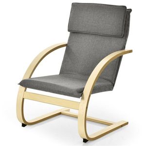 Fauteuil de détente gris moderne et écologique, canapé simple pour la maison, salon, meubles pour hôtels et centres commerciaux - Product Image 5