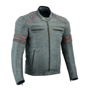 Chaqueta de cuero de protección para motocicleta, de moda, deportiva, impermeable, para hombre, de las últimas tendencias. - Product Image 2
