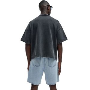 Boxy Cropped <b>t</b> <b>Shirt</b> Wholesale High Quality Plain <b>White</b> <b>T</b>-<b>shirts</b> Custom Printing Graphic Tees <b>Shirt</b> Oversize - Product Image 2