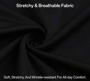 Camiseta de Secado Rápido, Absorbente de Humedad, Ajustada, Transpirable, de Nailon, para Gimnasio, Running, Fitness y Ejercicio - Product Image 5