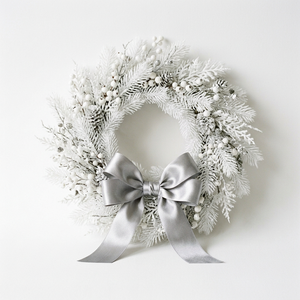 Cinta de Satén Plateada de 25mm de Una Cara, Paquete de 5 Rollos x 8 Metros para Decoración de Banquetes, Bodas, Fondos y Adornos - Product Image 2