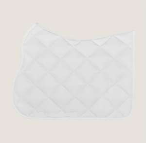 Tapis de selle personnalisés avec logo – Coton respirant, absorbant les chocs, design antidérapant - Product Image 4