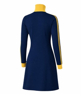ชุดเดรสกีฬาผู้หญิงลายทางปักลาย HBCU นอร์ทแคโรไลนา A&T NC A&T ขายส่ง เสื้อแจ็คเก็ตเดรส ชุดนักศึกษา - Product Image 2