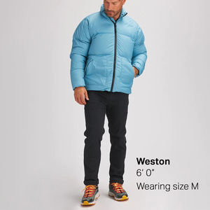 Chaquetas acolchadas XL de moda con estilo para hombre, ropa de invierno con capucha multicolor, tela ligera hecha en Pakistán - Product Image 6