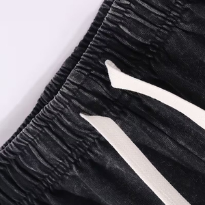 Conjunto de Verano para Hombre, Fabricante de Camisetas y Pantalones Cortos Cargo de 2 Piezas, Algodón Casual, OEM, Logotipo Personalizado, Venta al Por Mayor - Product Image 4