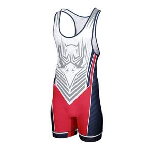 Wholesale Custom Design Wrestling Singlet Breathable Wrestling Uniform For Club Teams And Individual Athletes Suit - Product Image 6