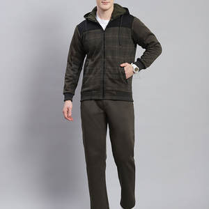 Chándal Deportivo Personalizado para Hombre, Diseño Informal con Capucha, Color Sólido en Contraste, Venta al Por Mayor, Calidad Premium - Product Image 3