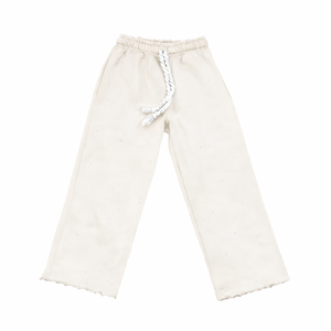 Pantalones deportivos anchos de algodón para hombre, estilo jogger, holgados, de cintura media elástica, con logo personalizado, estilo hip hop, OEM, lavado ácido, para verano - Product Image 3