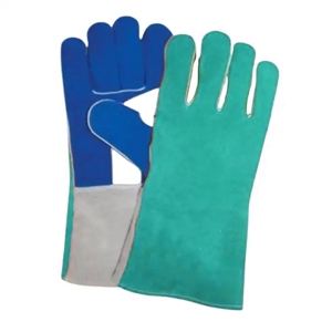 Gants de travail réfléchissants anti-chaleur et anti-étincelles de haute qualité, personnalisables avec logo, renforcés pour la sécurité de la soudure - Product Image 5