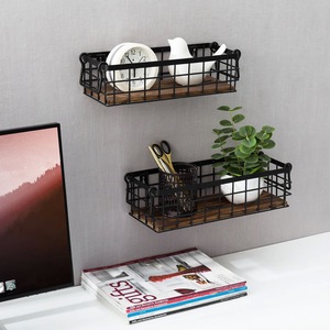 Panier de rangement en métal avec revêtement en poudre, robuste, pour l'organisation des placards à domicile - Product Image 6