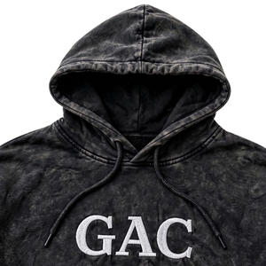 Sweat à capuche marron style vintage avec cordon de serrage, poche kangourou, manches longues, 100% coton, service OEM, streetwear, vente en gros - Product Image 3