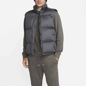 Nouveau Gilet matelassé léger imperméable en polyester/coton, couleur personnalisable, pour homme et femme, collection automne-hiver, vente chaude - Product Image 1