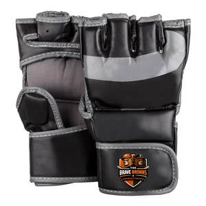Gants de MMA en cuir de style compétition pour un entraînement intensif avec fermeture sécurisée, design léger et durabilité longue durée - Product Image 1