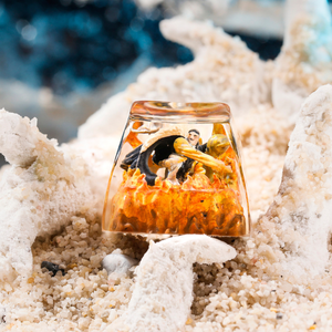 Keycaps Artisanat Forêt Mystique, Keycaps Artisanat Personnalisé, Keycaps Anime Mignons, Keycaps Verts, Ensemble de Keycaps, Keycaps en Bois - Product Image 5