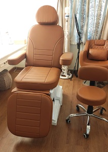 Fauteuil de greffe de cheveux électrique à 3 moteurs, lit de traitement réglable pour dermatologie et cosmétologie avec télécommande, fauteuil Derma - Product Image 5