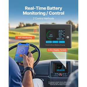 Batería de Litio para Carro de Golf de 48V 105Ah, 48 Voltios, 200A BMS, Monitor Táctil, Aplicación Móvil, Paquete de Baterías LiFePO4 - Product Image 5