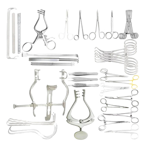 Ensemble d'instruments d'augmentation mammaire en acier inoxydable, 38 pièces, outils chirurgicaux manuels, équipement de chirurgie plastique, usage hospitalier, CE - Product Image 5