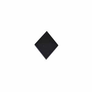 Pierre précieuse en onyx noir naturel, forme losange (cerf-volant), tranche lisse, 20x15mm, 4,7 carats, Shilpi Impex, pierre brute pour la fabrication de bijoux - Product Image 2