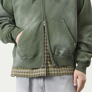 Wholesale Printed Autumn ODM Oversized Good Quality No <b>String</b> <b>Black</b> Acid Wash Unisex Men Women Heavyweight Hoodies - Product Image 5