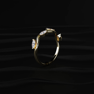 Anillo de diamante cultivado en laboratorio con corte marquesa, certificado IGI, de color D a F, 2.00 ct, en oro, plata, amarillo, blanco, rosa, con brillo radiante y destello atemporal. - Product Image 6
