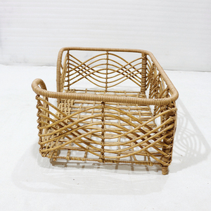 New Design Durable Eco-Friendly Plastic Wicker Cats Pet <b>Bed</b> Iron <b>Frame</b> Breathable Washable <b>Soft</b> Cushion Indoor Living Room Sofa - Product Image 5