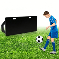 Envío Inmediato: Pared de Rebote de Fútbol Desmontable para Perfeccionar Pases, Tablero de Rebote de Fútbol de HDPE de 20mm con Revestimiento Impermeable