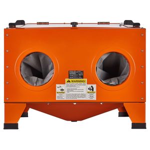 Cabine de sablage portable de 25 gallons, en acier robuste, 40-120 PSI, pour sablage - Product Image 5