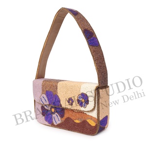 Nuevo Bolso de Mano BRAZEAL STUDIO de Terciopelo para Mujer, Diseño de Moda, con Cuentas, Patrón Geométrico, Personalizado - Product Image 5