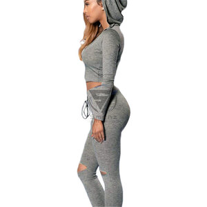 Conjunto Deportivo de 2 Piezas para Mujer de Alta Calidad, Transpirable, de Secado Rápido, Elástico en 4 Direcciones, Ecológico, Sujetador Deportivo y Leggings, Tallas Grandes, para Yoga - Product Image 4