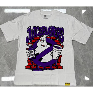 Camisetas de Algodón con Estampado Gráfico Personalizado, 100% Algodón, Estilo Urbano, Tallas Grandes, para Hombre y Mujer, OEM, ODM, Impresión por Serigrafía, Venta al Por Mayor - Product Image 6