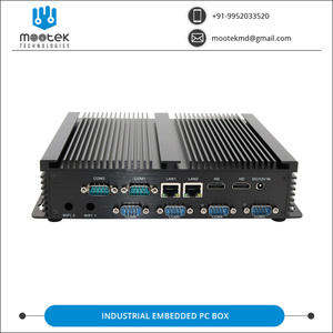 Haut de la liste 4ème génération I5 PC intégré industriel anti-poussière système de refroidissement sans ventilateur RS232 Linux MOOTEK Stock direct inde - Product Image 4
