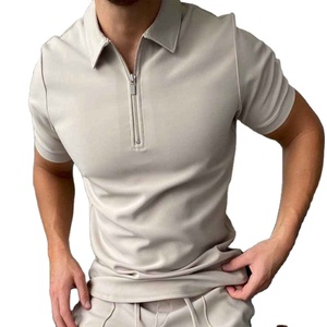Camiseta Polo Sublimada con Cierre para Hombre, de Microfibra Suave y Transpirable, Elegante, Duradera y para Usar en Todas las Estaciones - Product Image 3