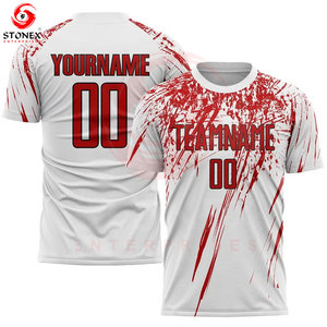 Custom Sublimation Football Jersey Men Breathable Quick Dry <b>Soccer</b> Shirt Personalized Team Uniform Training Match Sportswear OEM - Product Image 4