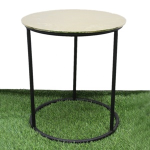 Table console haute en métal au design moderne, mobilier de salon, produit le plus vendu, accessoires faits à la main - Product Image 4